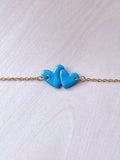 Bracelet Coeurs collés